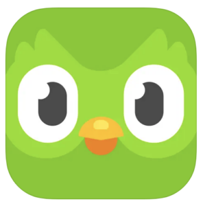 Duolingo French app logo